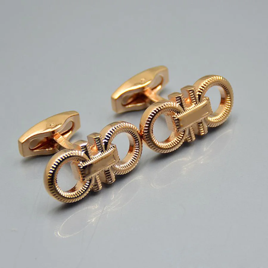 LAN Fr Cufflinks Butterfly shape French Shirt Cuff-link For Men High Quality Wedding Gifts Luxury jewelry