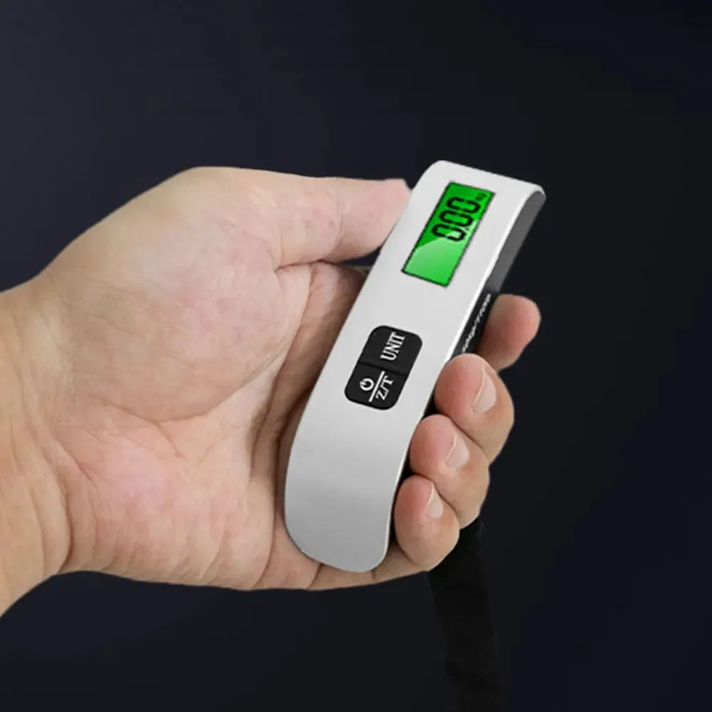 Электронные весы для чемодана E5 Карманные электронные путешествий с ЖК-дисплеем