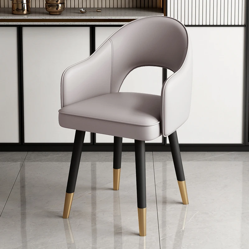 

Trendy Arms Dining Chairs Rustic Waterproof Mobile Party Chairs Ergonomic Chaise Lounge Sillas Para Sala De Estar Furnitures