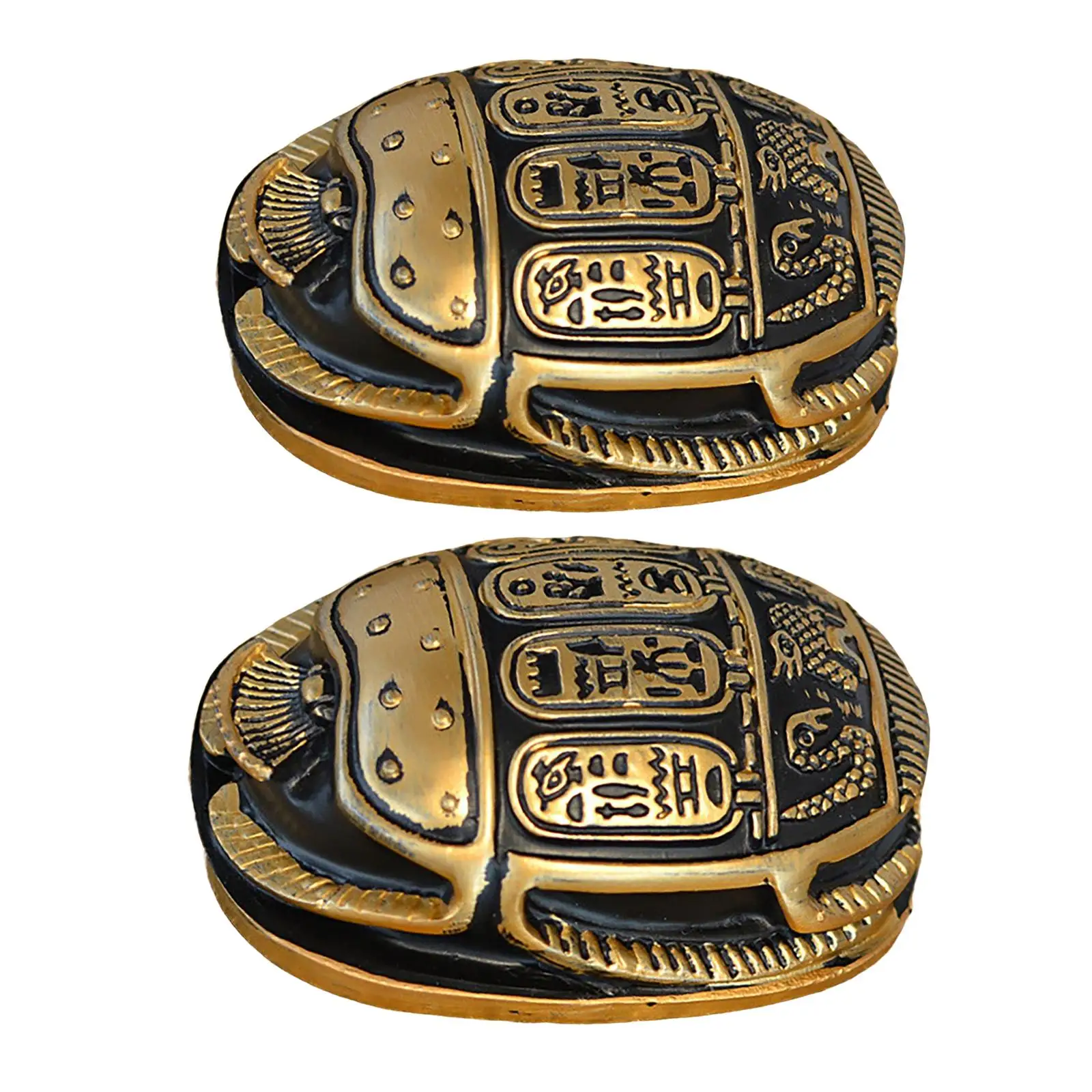 

Egypt Scarab Beetle Ornament Craft Statue for Table Decor Tourist Souvenir
