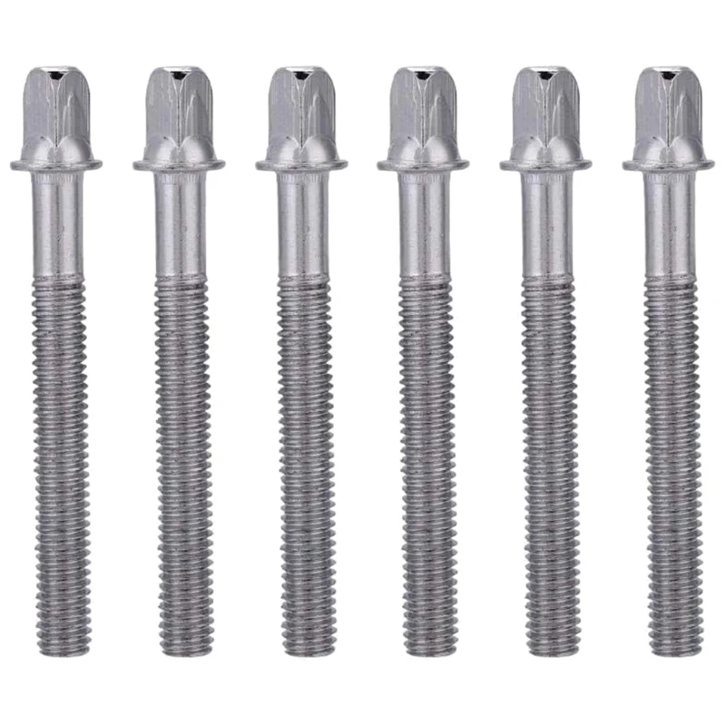 

10 Pcs Metal Drum Tension Rods Replacement Drum Tight Screws for Snare Bass