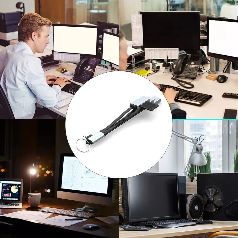 

Type C OTG 3.0 HUB One-to-four Adapter Cable USB C HUB Card Reader Type-c To USB 3.0 2.0 Hub Mobile Phone Adapter Cable