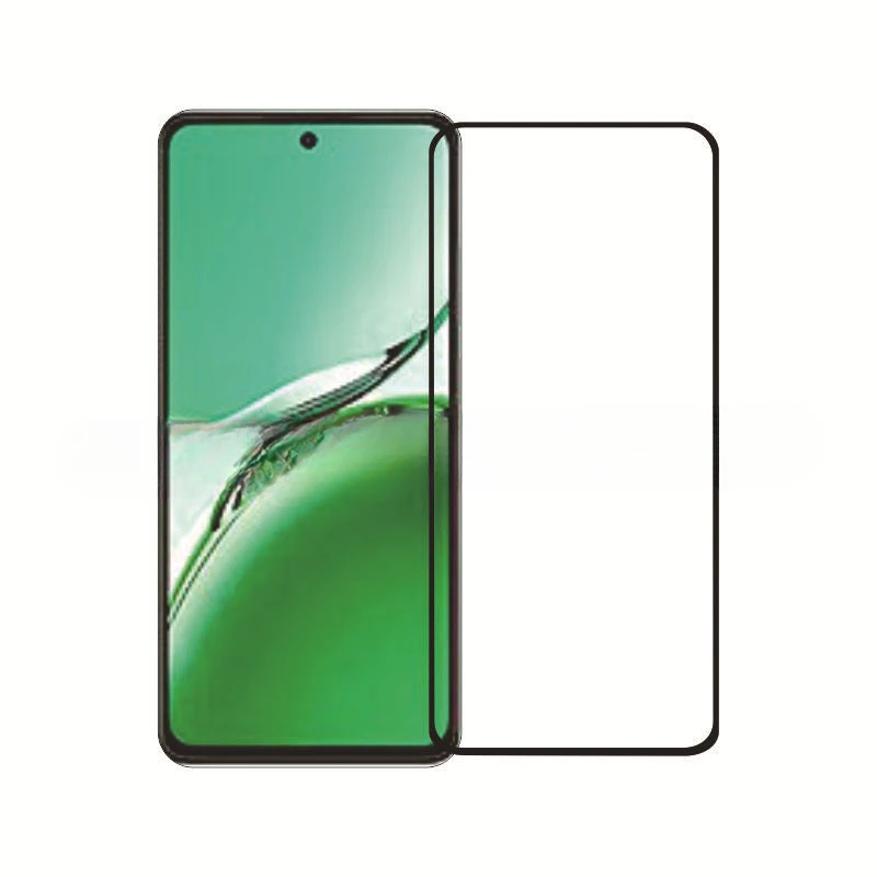 Закаленное стекло 2.5D для OPPO F27 5G прозрачная защитная пленка с черным краем 9H