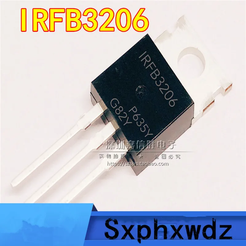 Новый оригинальный мощный МОП-транзистор IRFB3206 IRFB3206PBF 60 в 210A TO-220, 10 шт.