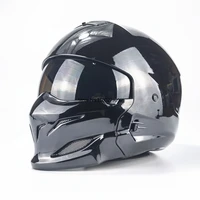 2022 new scorpion helmet retro multi purpose combination helmet motorcycle locomotive personality helmet four seasons helmets b