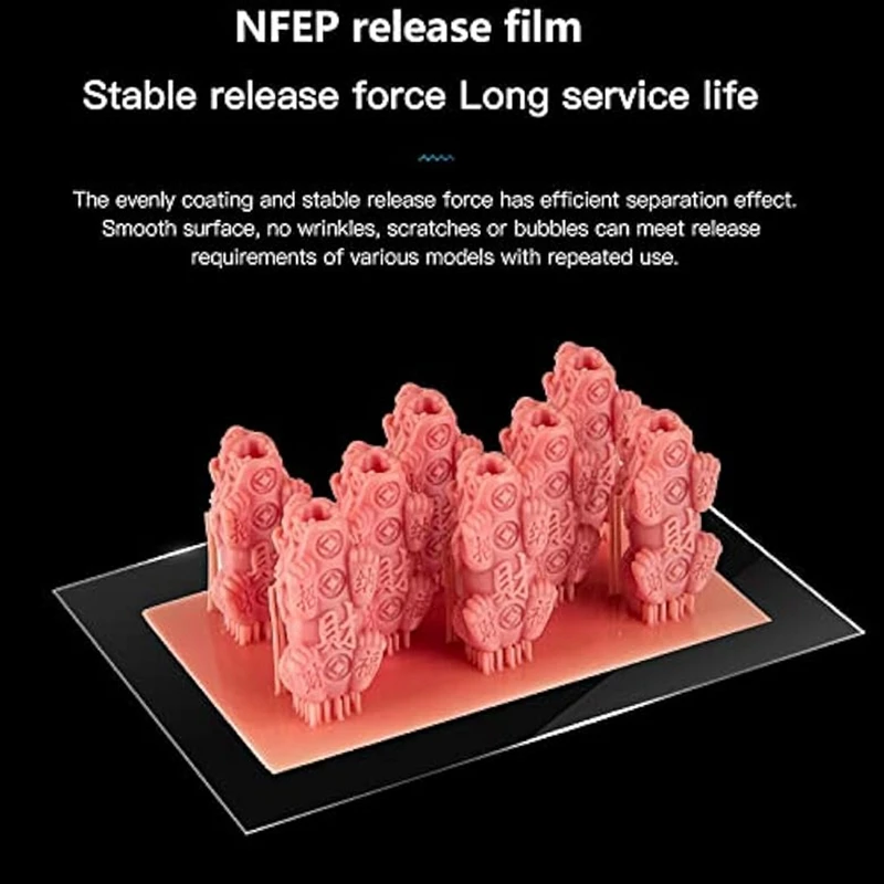 Фото 5 шт. пленок FEP 2.0 NFEP для 3D-принтеров, разделительная пленка для 2, 3 Ultra, 4, Aturn 4 Ultra, 290x210x0.127 мм-DTB3 №5