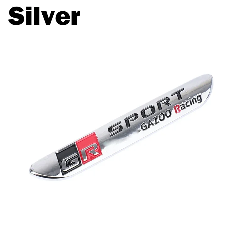 

OTOKIT для Toyota GR Sport Gazoo Racing логотип боковое крыло эмблема задний багажник значок наклейка Corolla Camry Sienna Prius RAV4 CHR