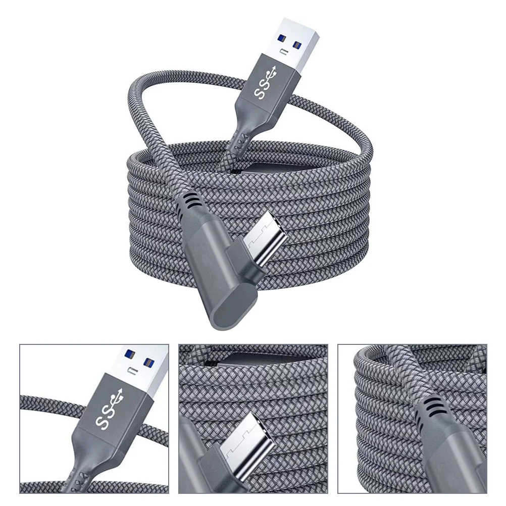 

VR Cord Cable Compatible for Link USB-C Steam Quest Type-C 3.0 VR
