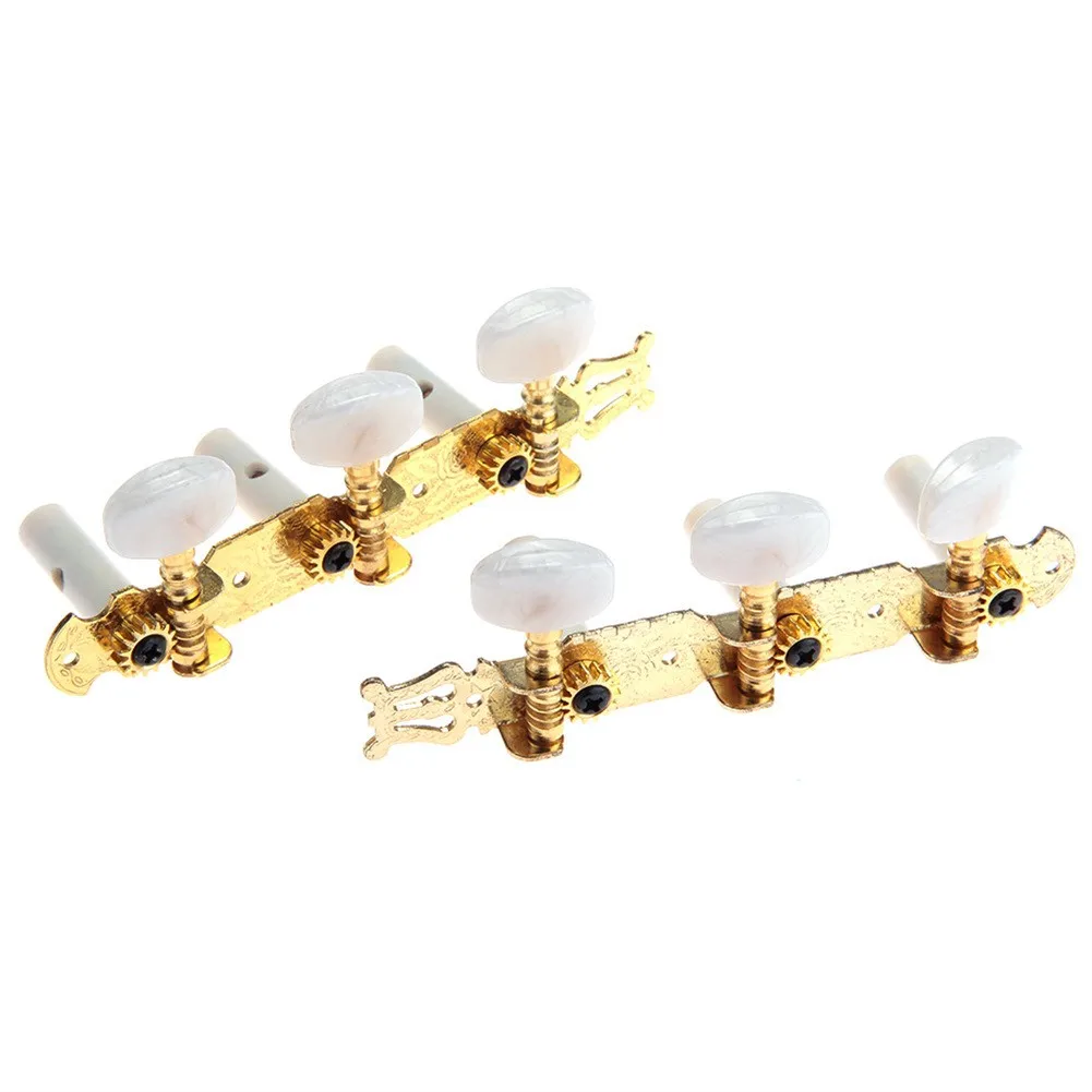 1pair Classical Guitar String Tuning Pegs Machine Heads Tuners Keys With Screws Replacement Guitar Accessories Tuners Left Right enlarge