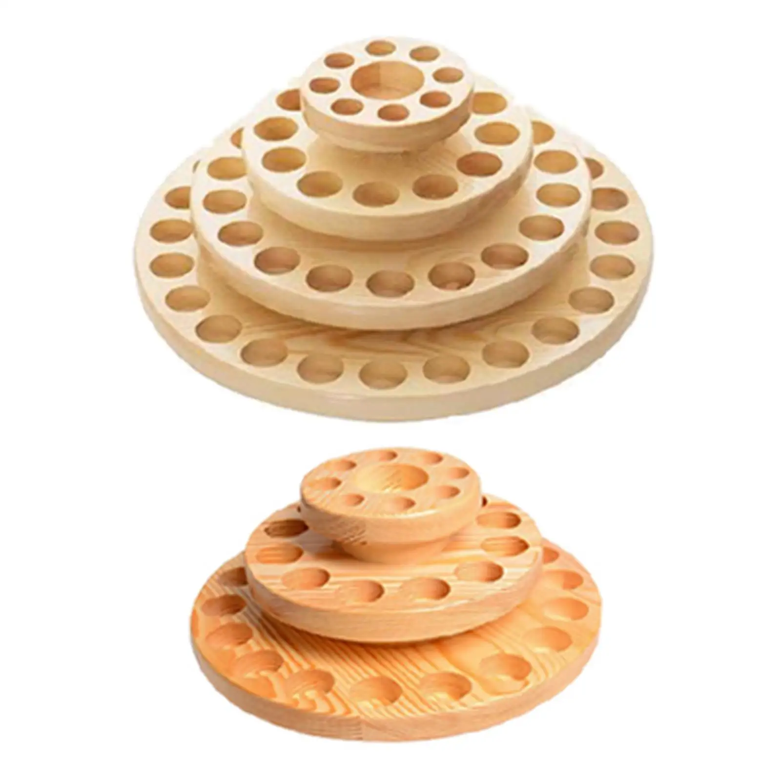 

Bottle Display Tray Wooden Organizer for Essential Oil Bottles