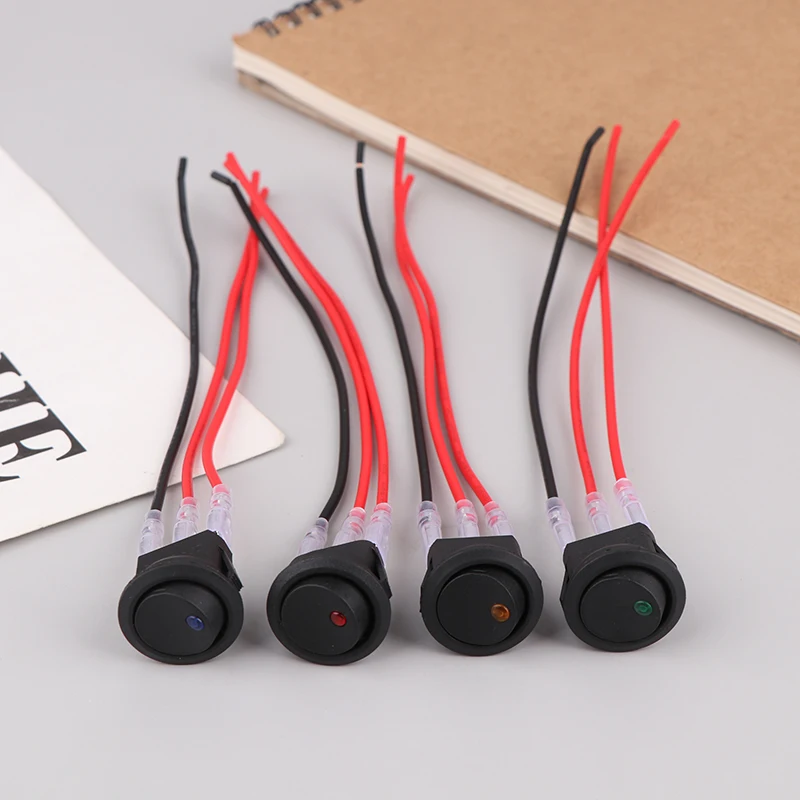 12 В/20 А Φ выключатель для лодки круглый кошачий глаз модифицированный