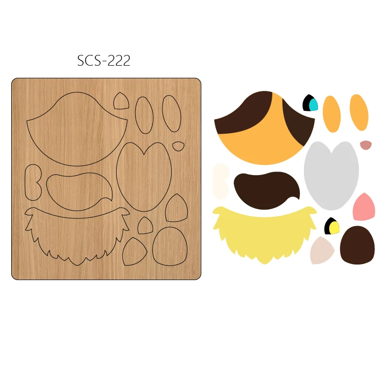 SCS222 кошка автомобильный телефон инструмент деревянный режущий нож штамп