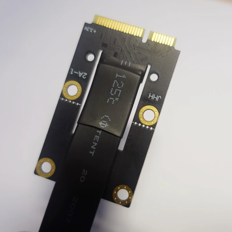 Плата расширения JHH Mini PCIe к PCI-E 3 0x1 кабель адаптера mPCIe мини-карта X1 Райзер 4Pin Sata Power