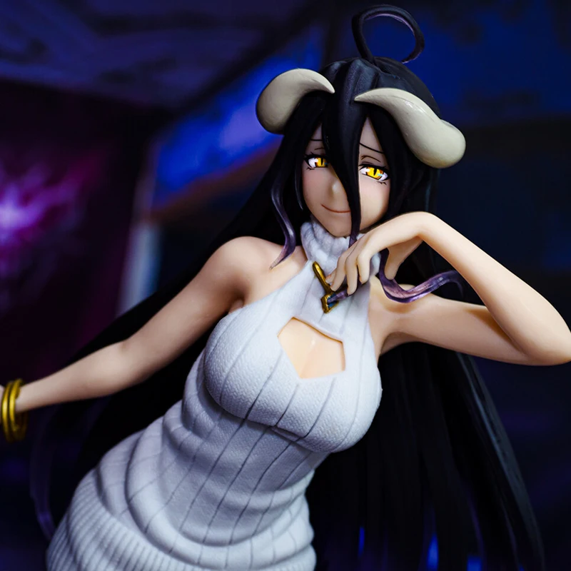 

Original Taito Coreful Figure Overlord IV - Albedo Knit Onepiece ver. Anime Action Model Toy for Boys Gift In Stock