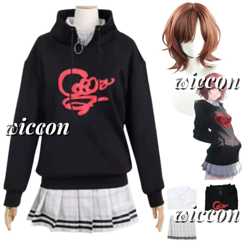 Аниме игра The Idolm @ Six Shiny Colors Higuchi Madoka Косплей Костюм Noctchill толстовки униформа парик