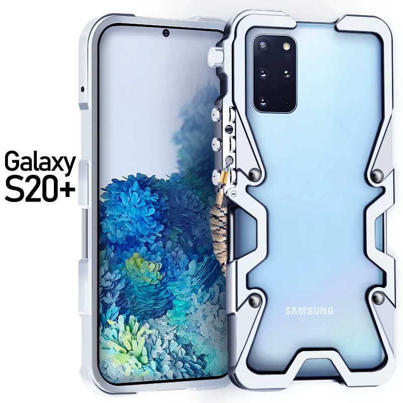 Роскошный металлический алюминиевый бампер для телефона Samsung Galaxy S25 S24 S23 S22 S26 Plus Ultra, механический чехол ручной работы. (art.: 3920dcdef52ce) - 3920dcdef52ce