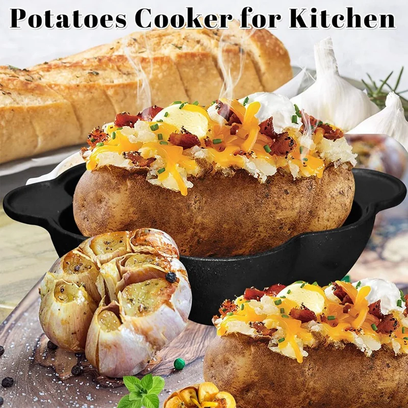 Чугунная жаровня для копчения пекарь чеснока коптильня предварительно