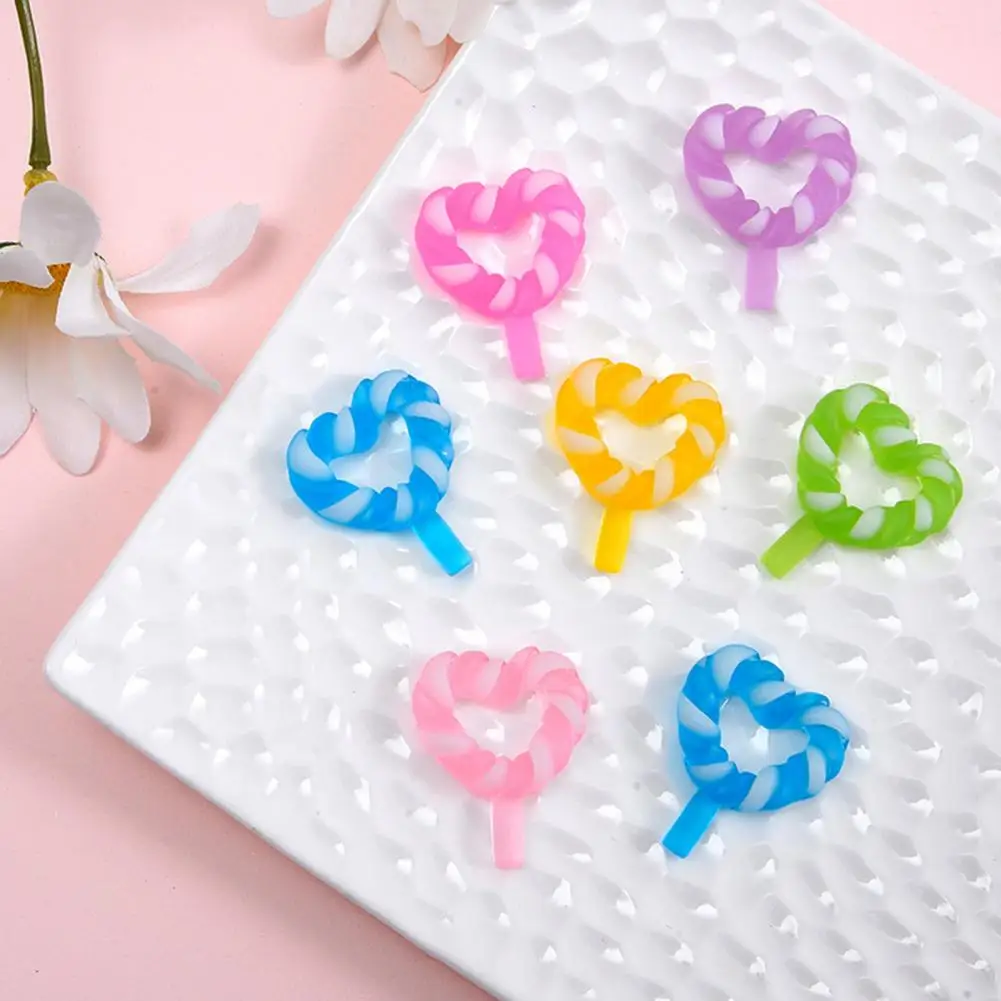 

10Pcs Attractive Exquisite Lovely Cute Mobile Phone Case Decoration for Phone Case Resin Ornament Resin Accessories