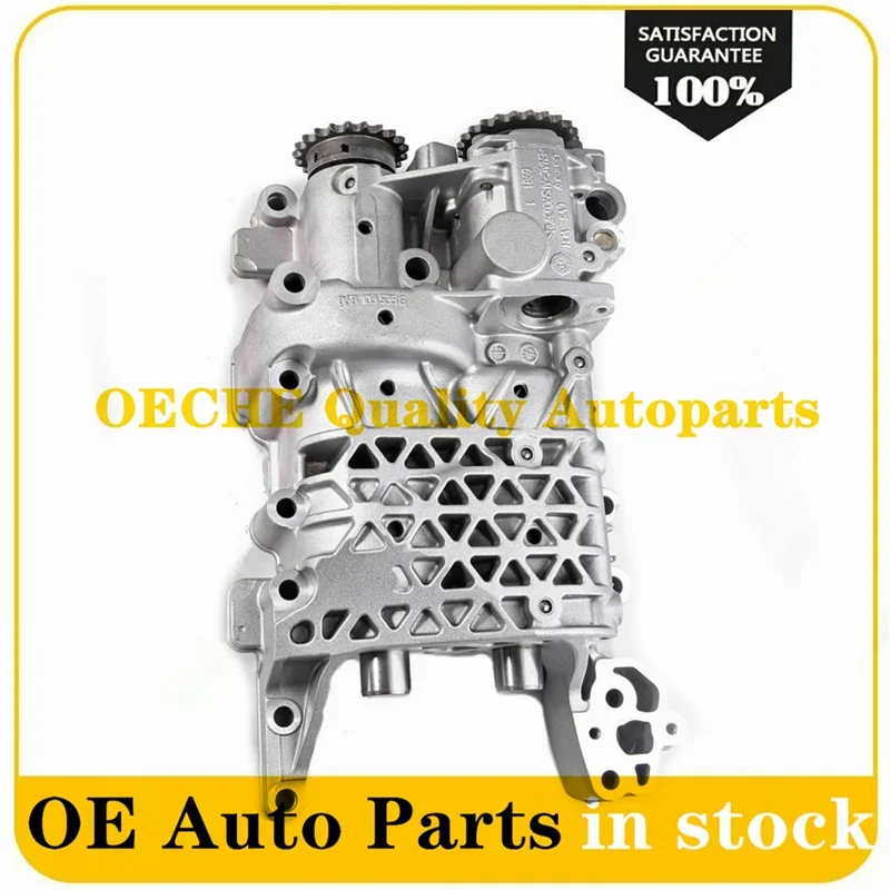 1P 06D103295S 06D103295 Новый масляный насос в сборе с балансирующим валом для Jetta Passat Golf AUDI