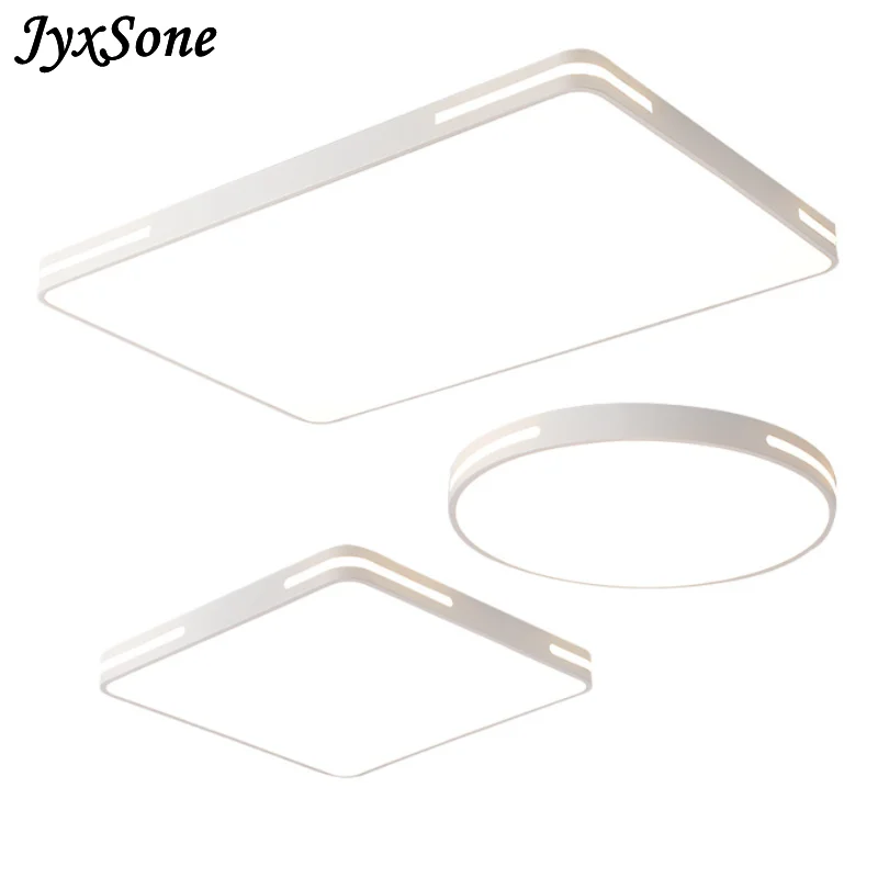 $48.54 Led Ceiling Modern Simple Dimmer Decorative Led Ceiling Lamps Round Bedroom Living Room Rectangle Aisle Ultra-thin Indoor Light