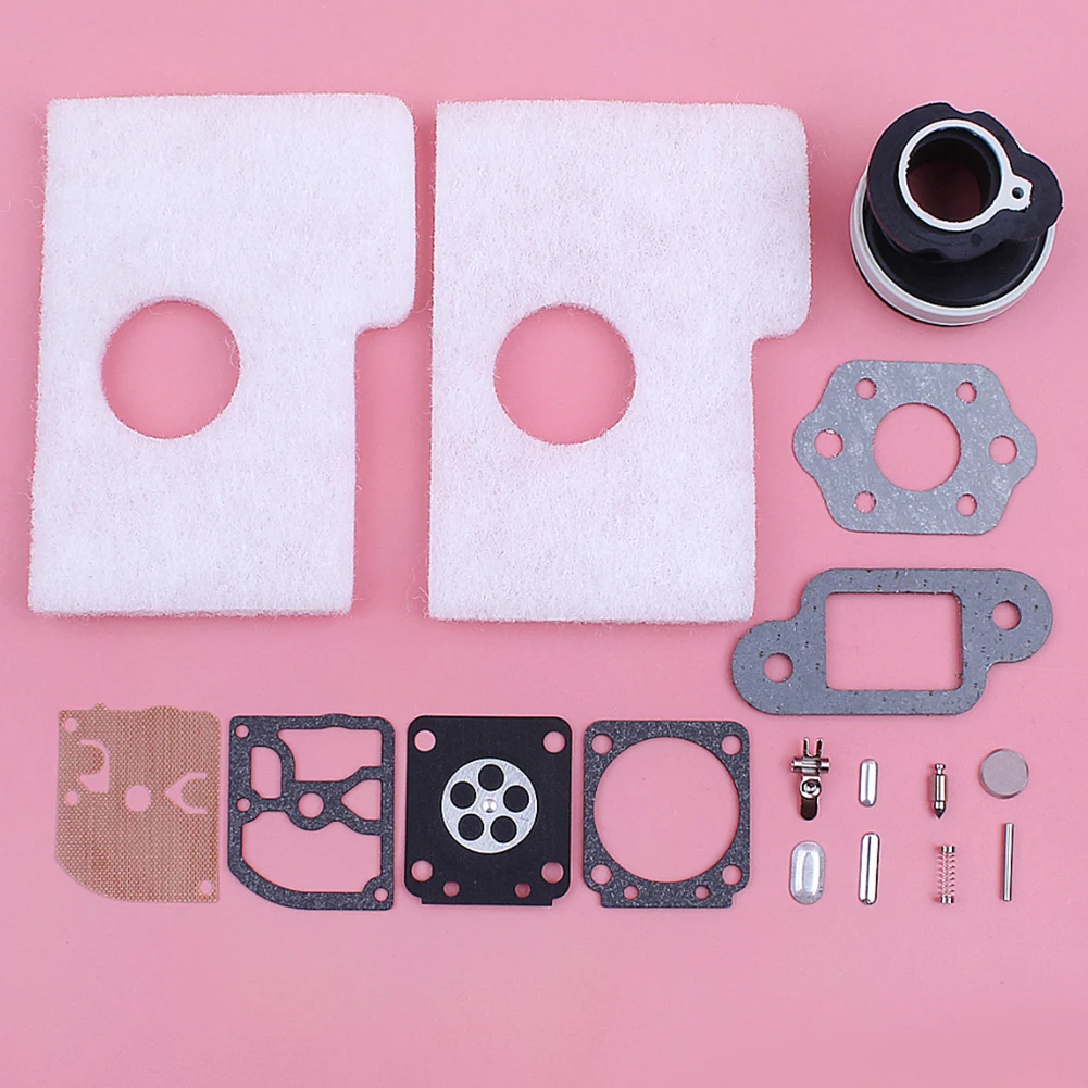 

1Set Carburetor Repair Rebuild Kit For Stihl MS180 MS170 018 017 MS 180 Chainsaw Parts Yard Garden Lawn Mower Accessories