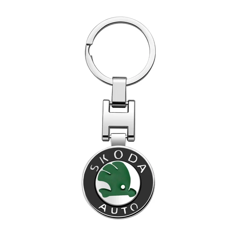 

3D металлический автомобильный брелок с эмблемой, кольцо для ключей, автобрелок для Skoda octavia fabia rapid yeti superb octavia a5 a7, аксессуары для ключей