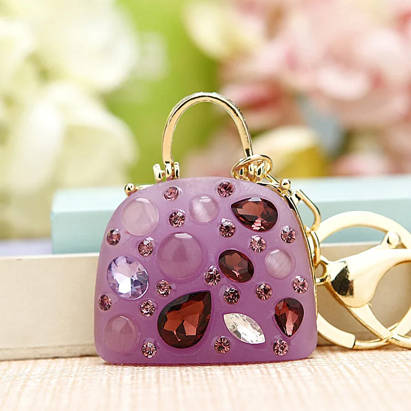 Креативная металлическая женская сумка с подвеской