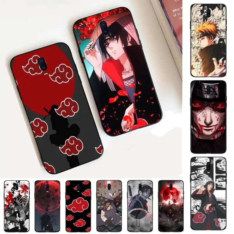 

BANDAI Naruto Akatsuki Phone Case for Vivo Y91C Y11 17 19 17 67 81 Oppo A9 2020 Realme c3
