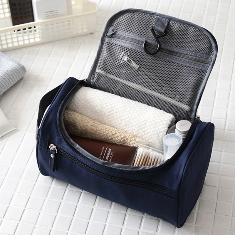 

Makeup Bag Storage Bag Cheap Women Bags Men Large Waterproof Nylon Travel Cosmetic Bag Organizer Make Up Wash Toiletry Bag