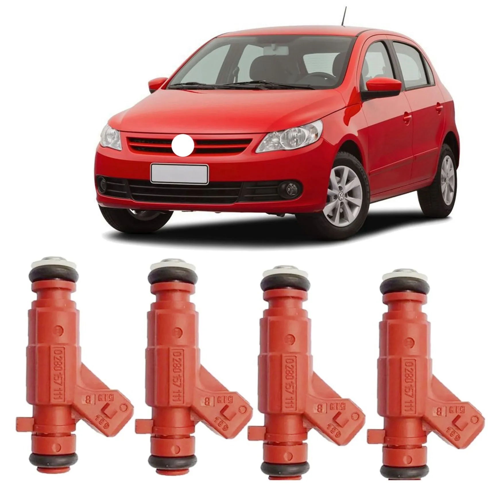 Форсунка топливного инжектора 0280157111 для Golf/ Voyage 032908031 л 8 в 2007 S 2014- автозапчасти