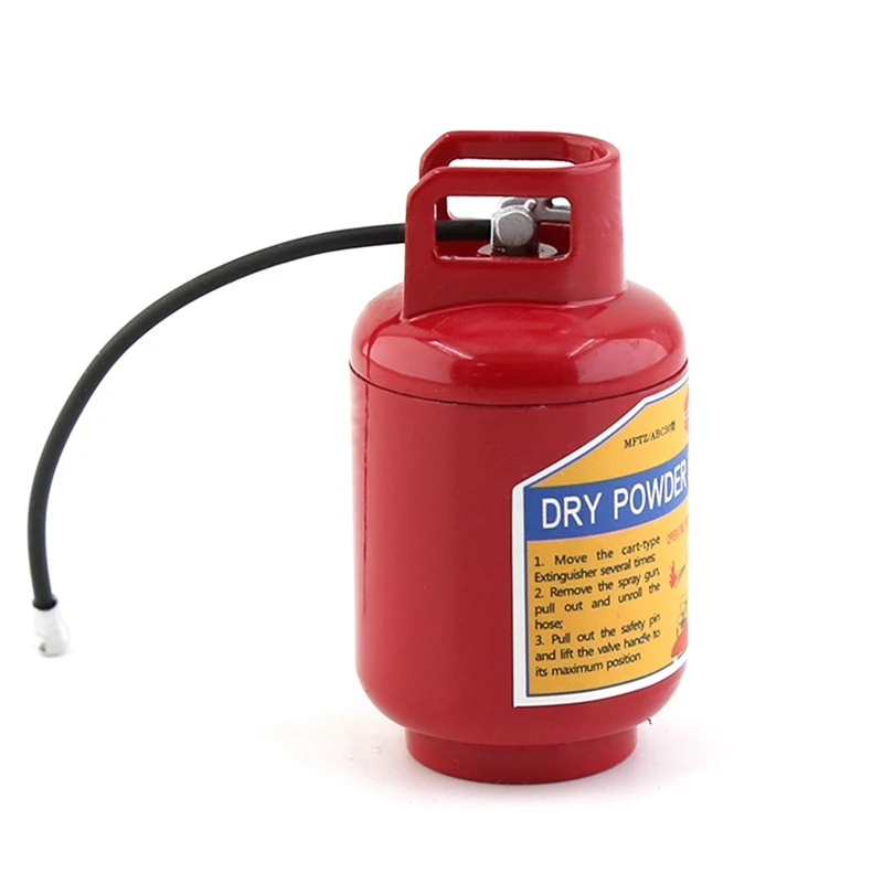 

Metal Mini Simulation Fire Extinguisher for 1/10 RC Crawler Car Axial SCX10 90046 Traxxas TRX4 TRX6 RC4WD D90,1