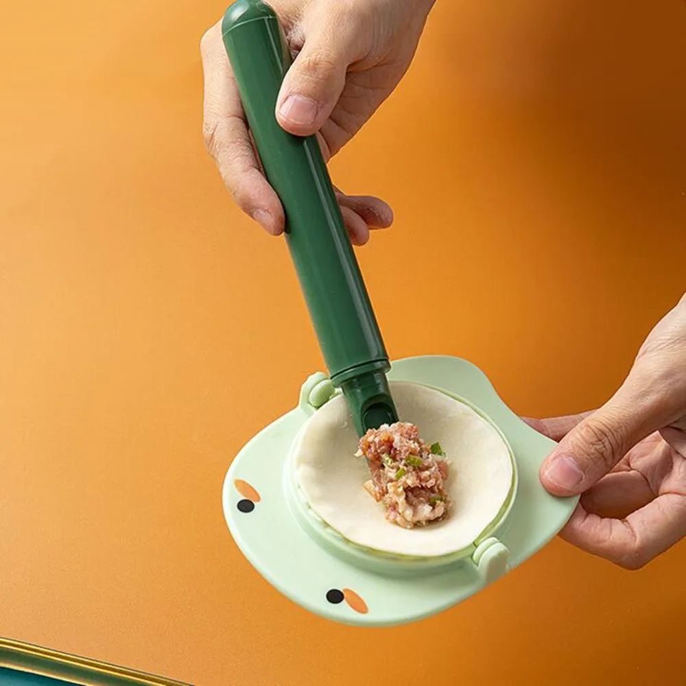 

Little Monster Dumpling Maker Household Dumpling Making Tools Dumpling Skin Kitchen Lazy Dumpling Machine Dumpling Mold