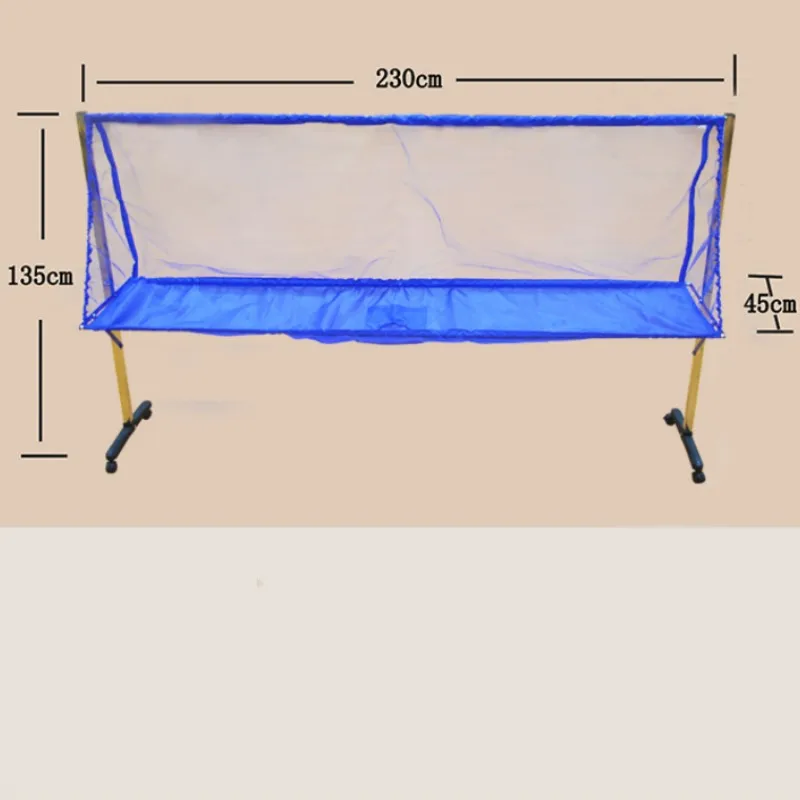 Сетка для захвата мячей настольного тенниса с роликовыми колесами Ловец