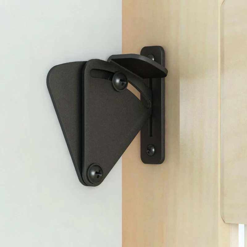 DIYHD замок двери сарая нержавеющая сталь черный для раздвижной | Обустройство дома