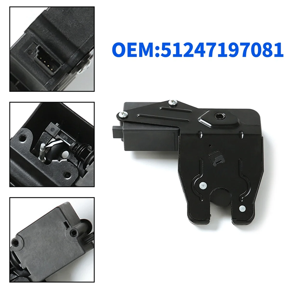 51247197081 Привод замка багажника задней двери автомобиля для BMW E65 F01 745I 745Li 2002-2005 750I