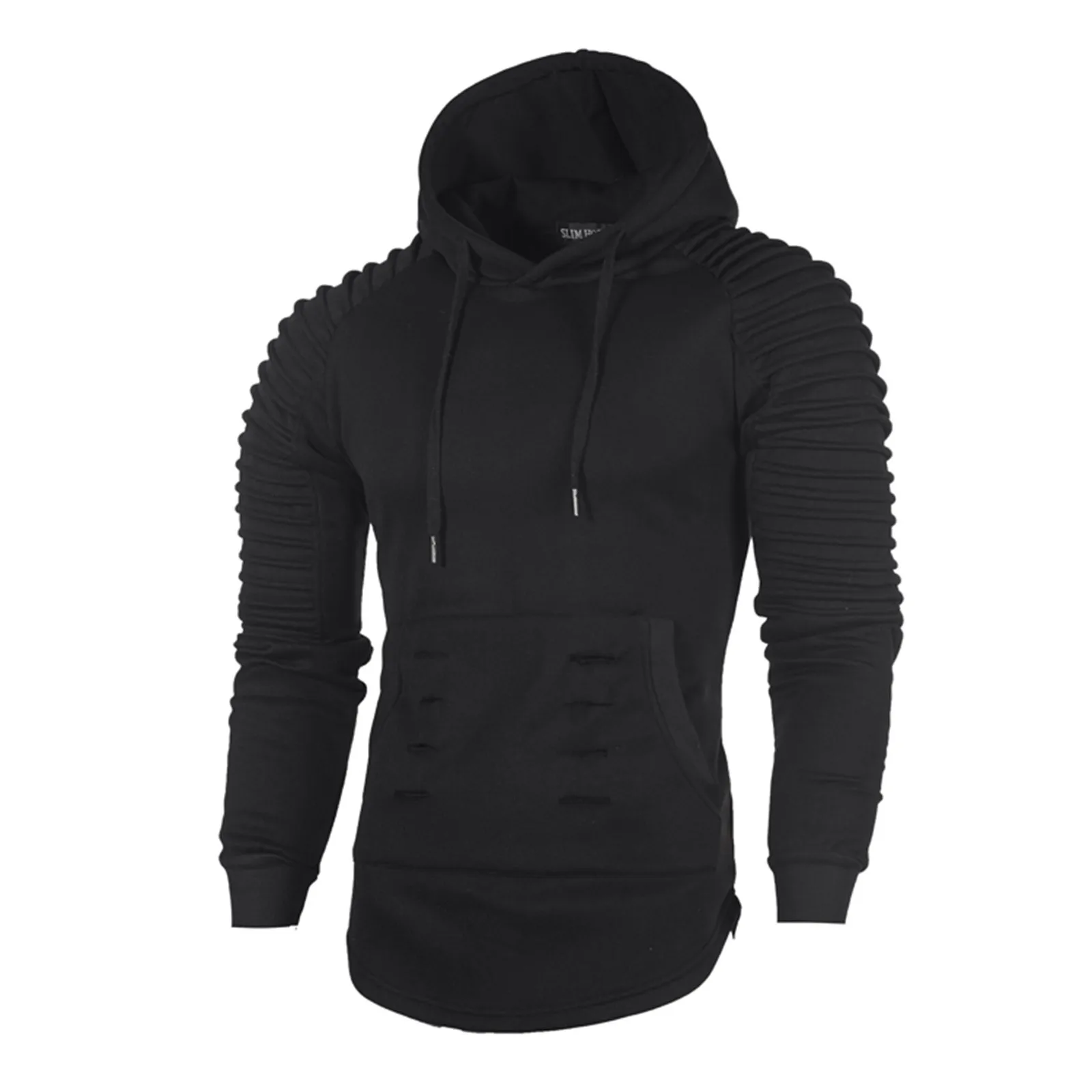 

Mens Hoodies Hoody Autumn Winter British Style Solid Color Hoodie Slim Sweatshirts Crewneck Slim Fit Streetwear Hip Hop Hoodies