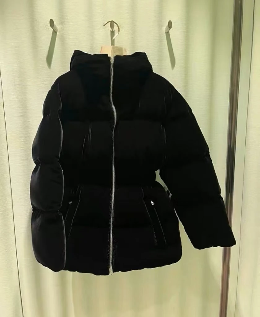 Женский зимний пуховик парка модное пальто женская утепленная теплая верхняя