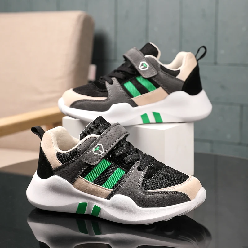 SENAGE New Kids Boys Running Shoes Sport Children's Sneakers Breathable Walking Shoes for Girls Lightweight School Baby Sneakers