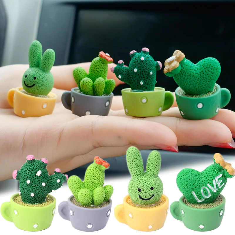 Приборная панель автомобиля украшение в виде кактуса маленькие украшения из