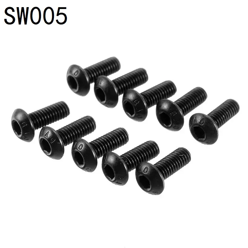 

Винт SW005 для JLB Racing CHEETAH 11101 21101 J3 Speed 1/10, 10 шт.