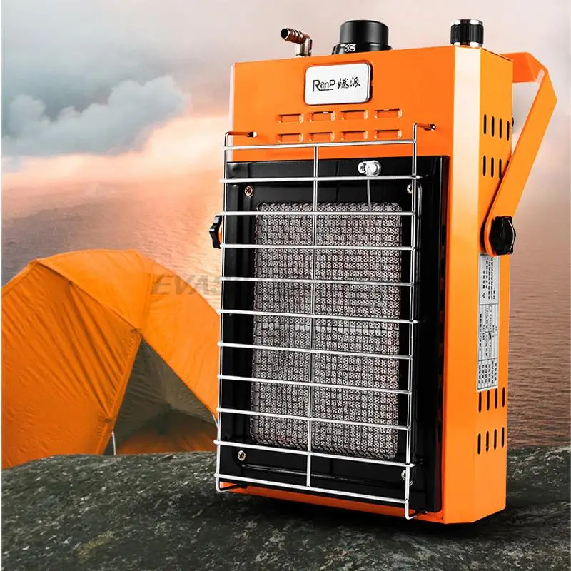 

Outdoor Warmer Heating Stove Outdoor Fishing Heating Portable Gas Heater Tent Heater Camping Burners Furnace Emergency Survival