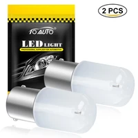 2 шт. P21W Led 1156 BA15S 1157 BAY15D P21 5W R5W R10W Лампа автомобильных указателей поворота 18SMD 3030 DRL 12V Белый Янтарный стоп-сигнал