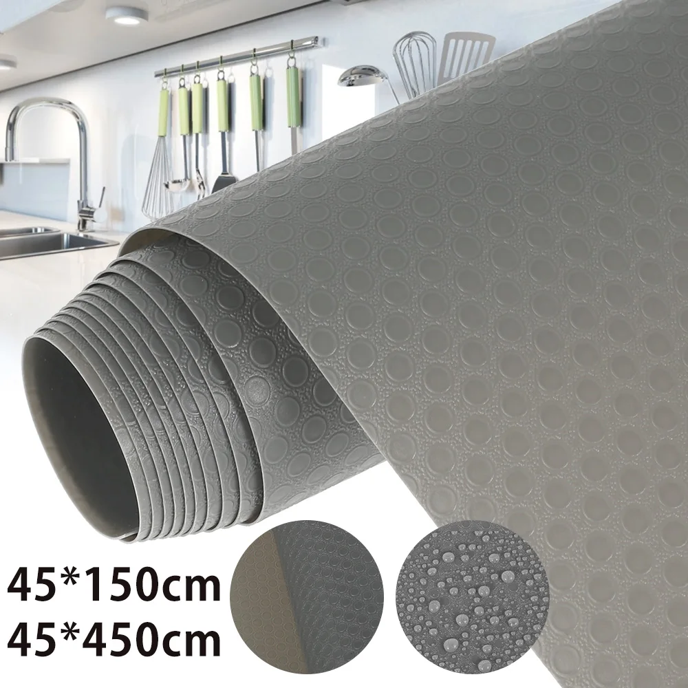 

Drawer Liners EVA Anti-slip Kitchen Shelf Liner Drawer Mat Tableware Mat Cabinet Liner for Kitchen Shelves Drawer Table mat