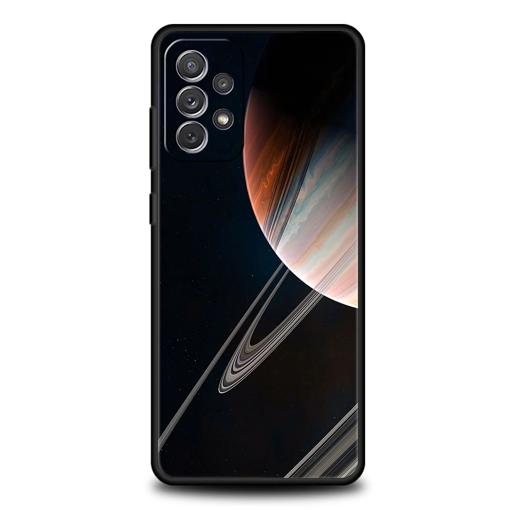 Starry Sky Silicone Case For Samsung Galaxy A32 A52 A13 A22 A72 A51 A71 A41 A11 A31 A21S 5G Luxury Phone Cover Shell Fundas Bag