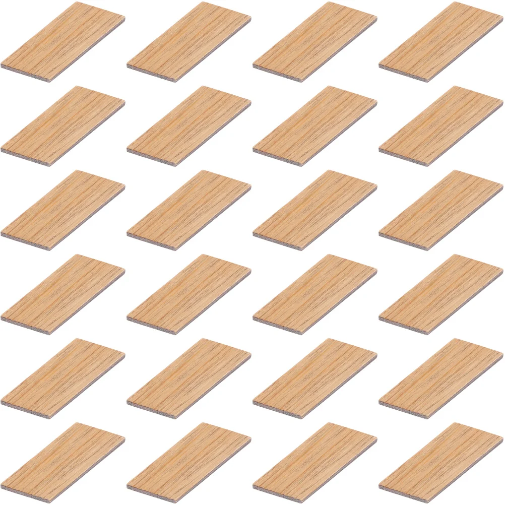 

Миниатюрные напольные мини-панели, аксессуары для дома, Бамбуковая Напольная доска, 24 шт.