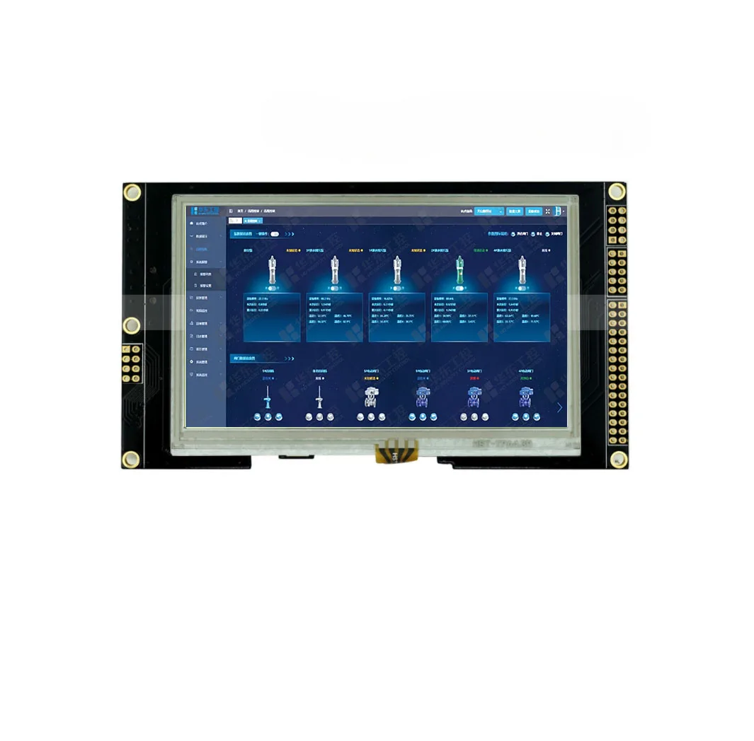 4 3-дюймовый ЖК-модуль RGB 480*272 точек с емкостной и устойчивой сенсорной панелью