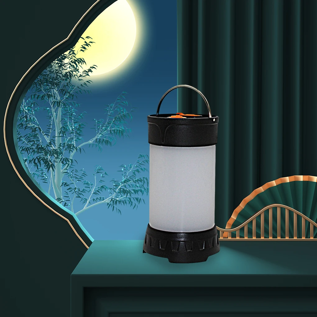 

USB Rechargeable Camping Light Torch Multifunction 5 Mode Lantern