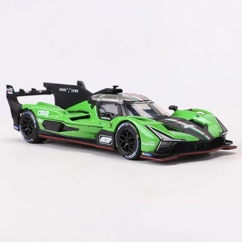 Фото Литой под давлением масштаб 1:43 Lamborghini SC63 24-часовая гоночная модель автомобиля из сплава на выносливость №5