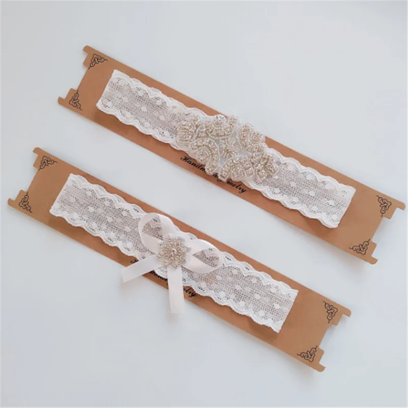 Свадебные Подвязки для невесты белые цветочные сексуальные подвязки с вышивкой