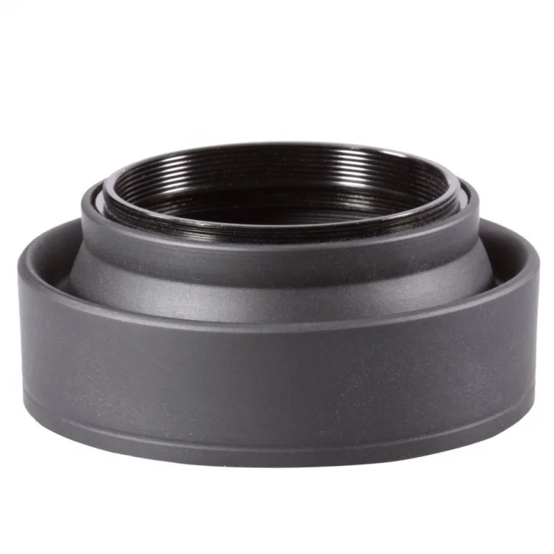 

52MM 3-IN-1 Lens Hood Lens For Canon EOS, Nikon, Pentax, Sony, Sigma And Other Camera Lenses With Filter Size 52MM